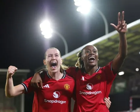 E. Terland Hat-Trick Propels Manchester United Into Women's Champions League Main Draw