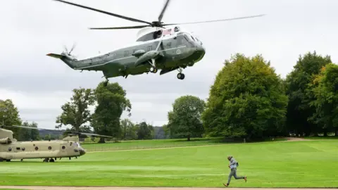 Trump Rerouted and Compelled to Swap Aircraft En Route to Stansted
